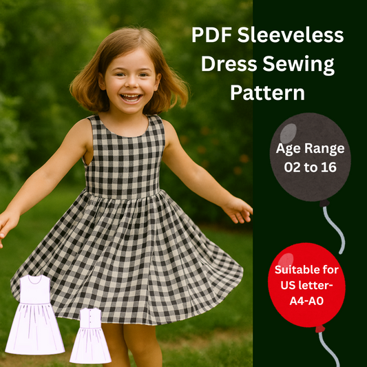 Sleeveless Summer Dress-MiniMood Studio
