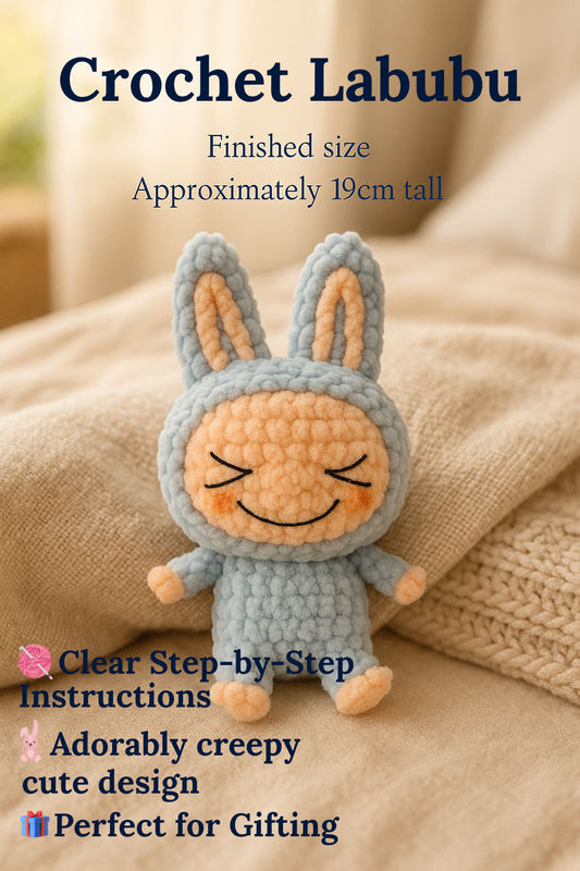 Crochet Labubu Pattern-MiniMood Studio