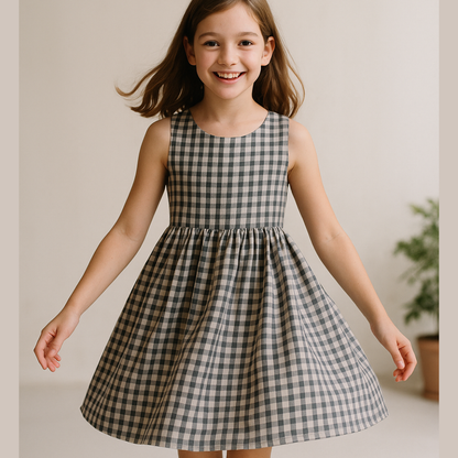 Sleeveless Summer Dress-MiniMood Studio